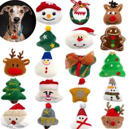 Accesorios 50/100pc Accesorios para perros de Navidad Extransables accesorios de collar de lazo para perros Cerrar los accesorios de collar de perros de perros pequeños