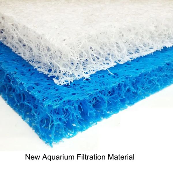 Accessoires 50 cm x 20 cm x 4 cm filtre d'aquarium filtre biochimique super épais éponge en plastique pour aquarium réservoir de poissons bio écumoire en mousse de coton nouveau