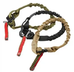 Accessoires 50 kg Capacité de chargement Élingue Tactique Corde protectrice Rope Rope de sécurité Rogue de sécurité Nylon Brandue de chasse Nylon
