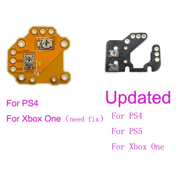 Accesorios 50pcs = 25PAILS Analog Stick Drift Fix PCB Flex para PS4 PS4 Xbox One Xbox Series X Switch Pro GamePad Mod