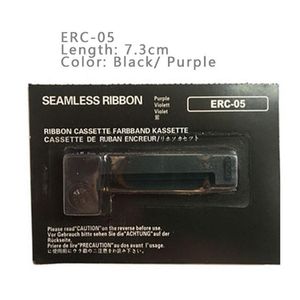 Accesorios 5pcs / 10pcs nuevas cintas de impresora para EP ERC05 ERC05 ERC05 ERC05 Negro / Purple Free Envío