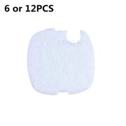 Accessoires 6 ou 12pcs compatibles white fine filtre tampons ajuster pour Sunsun HW 304AB 404AB 704AB 3000 CANIRSTER FILTRE