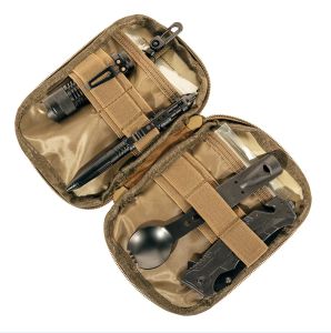 Accesorios Bolsa táctica de nylon 600D Molle Molle Militar Military Fanny Pack Pouch Cinturón Bolsa de cintura EDC Bolsa de caza de engranajes Gadget.