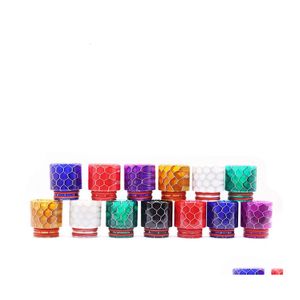 Accessoires 810 Hars DRIP TIPS EPOXY MOUTEICE DRAAD BORE ZAG TIP VOOR TFV12 PRINCE EN TFV8 X Big Baby Crown Atomizer 127 N2 Drop de OT05M