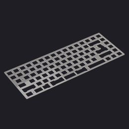 Accessoires 84 touches plaque de positionnement du clavier mécanique Plate en polycarbonate compatible KBD75 V1 V2 YMD75 ANSI ISO DISPAGE