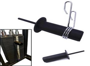 Accessoires 8mm10 mm Fitness Gewicht Kabelstapel Extender Pin vervanging Barbell Weigth Plaat Laadsterkte Training Gym Equipm4121114