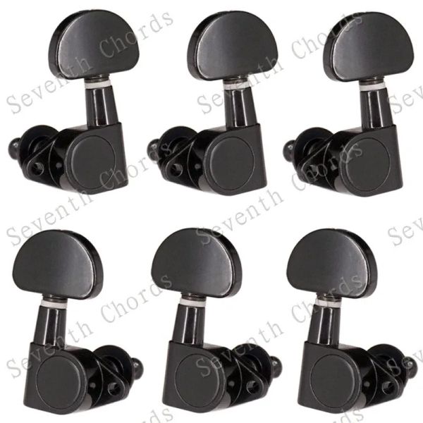 Accessoires Un ensemble de guitare ScelledGear String Tuning PEPS TUNERS Machine Heads for Acoustic Electric Guitar Accessories