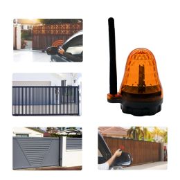 Accessoires AC / DC 12V265V AC DC GATE DE LED FLASHING AVERTISSEMENT ALARME ALARME GAGE SLIDING OUVERT / FERME BARRIE SIGNAL STROBE FLASS LULLAGE