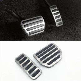 Accessoires Accelerator Brake Pedal Decoration Cover Trim voor Land Rover Discovery 4 1016/Range Rover 1317 roestvrij staal