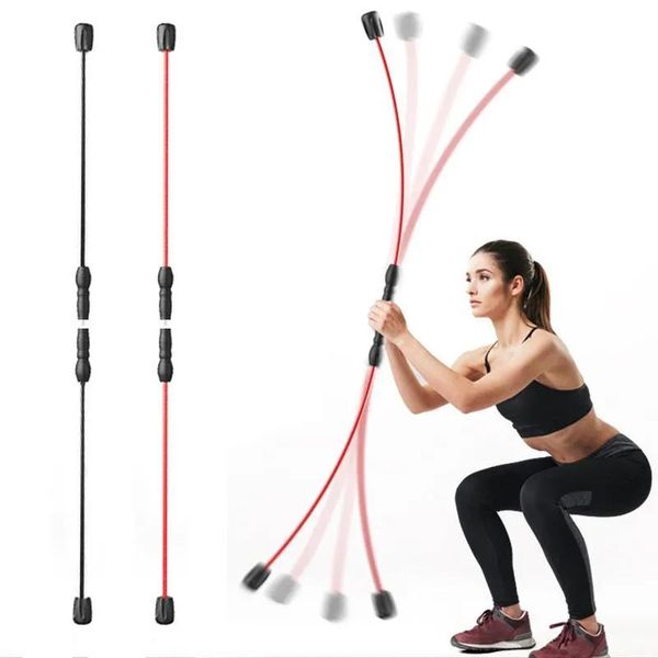 Accessoires Accessoires Bâton d'entraînement multifonction Fitness Phyllis Rod Exercice Élastique Tremble Yoga Baguette Vibrante Remplacement Flexibar