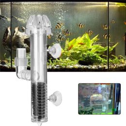 Accessoires Surface d'aquarium en acrylique pour réservoir de poissons, écumoire de protéines, filtre à huile, Pistil de plante aquatique, tête flottante, conception en forme d'hélice silencieuse
