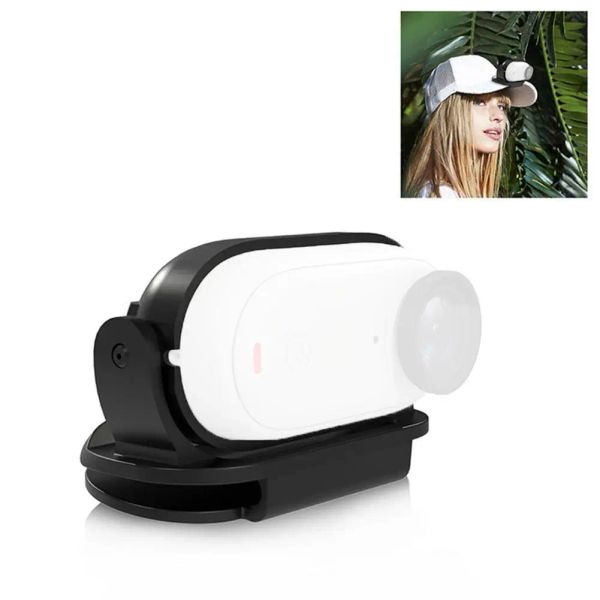 Accesorios Acción Camera Hat clip de liberación rápida Marca magnética Montaje fijo para accesorios de cámara Insta360 GO3 / GO2 Thumb Thumb