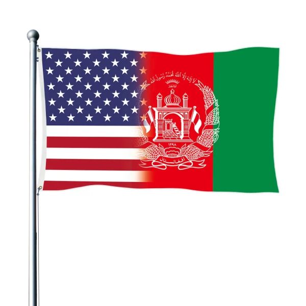 Accessoires Afghanistan drapeau américain nouveau Design drapeau 90*150 cm impression numérique expédition rapide grande quantité sérigraphie
