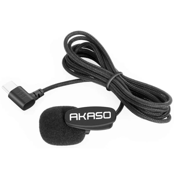 Accessoires Akaso Brave 6 Plus Microphone externe Big Sound pour Akaso Brave 6 Plus ACTION CAMERIE 4K CAMERIE SPORT