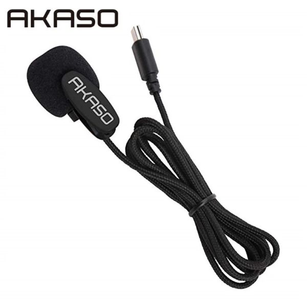 Accessoires Akaso V50 Pro Microphone externe pour Akaso V50 Pro Action Camera uniquement