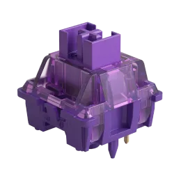 Accessoires Akko V3 Pro Lavender Purple Switches 5 Pin 40 GF Tactiele schakelaar compatibel met MX mechanisch toetsenbord (45 pc's)