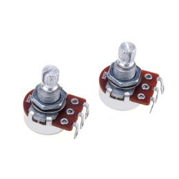 Accesorios Alpha Mini Metric Split Split Control Pots Lineal Taper B25K Potentiómetros para la guitarra (conjunto de 2)