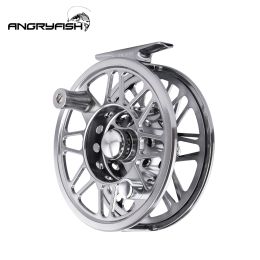 Accessoires Angryfish Fly Fishing Wheel 2+1BB links/rechts met CNCMAChined aluminium legering lichaam
