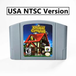 Accessoires Animal Crossing 64 Bit Game Cartridge USA versie NTSC -formaat voor N64