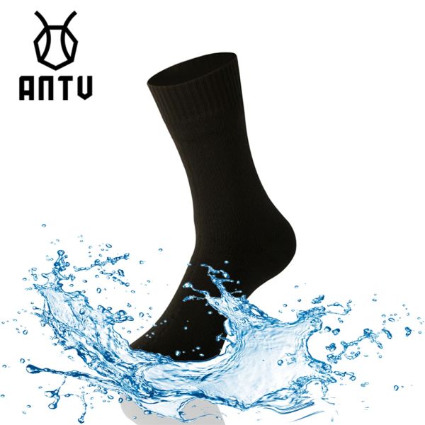 Accesorios ANTU Waterproof Bamboo Bamboo Rayon Socks Trail secuestrando para caminar pesca de esquí de pesca sin costura al aire libre unisex