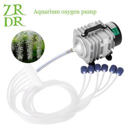 Accessoires Aquarium 220V externe haute puissance AC pompe à Air magnétique étang à poissons pompe à oxygène compresseur pour étang pompe d'aérateur d'air ACO208 308