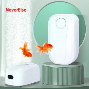 Accesorios Bomba de aire para acuario Compresor para acuario Tanque de peces Control de aire silencioso ajustable Accesorios para acuario Piedra de burbujas de aire