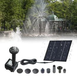 Accessoires Pompe à eau solaire aquarium 7V Filtre hydroponique aération Aération Fishery Rocker Pumping Pompe submersible Pond Pond Fountain Garden