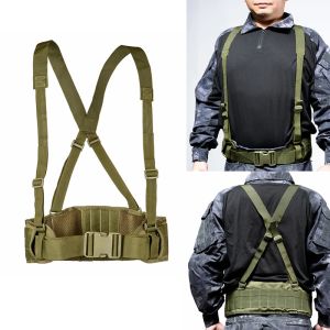 Accesorios Cinturón táctico del ejército cintura de cintura para hombres