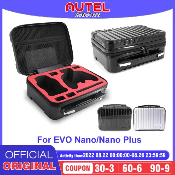 Accessoires Autel Robotics Evo Nano/nano Plus Étui de transport Pc Sac de poche étanche Drone Valise Batterie Avion Protéger le stockage