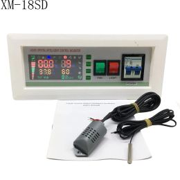Accessoires Incubateur d'oeuf automatique XM18SD Contrôleur Digital LED Température de température Température Capteurs d'humidité Hatcher Controlle