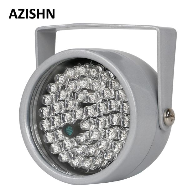 Accessoires Azishn CCTV LEDS INFRARE Illuminateur 48 PCS IR LEDS Vision nocturne IP66 Infrarouge CCTV remplissage Light Metal étanche pour CCTV