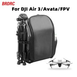Accessoires Sac à dos pour Dji Air 3/avata/fpv Combo Drone télécommande lunettes 2/v2 sac de rangement étui de transport étanche pour accessoire Fpv