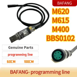 Accessoires Bafang USB -programmeerkabel voor 8fun / BBS01B BBS02B BBSHD MIDDRIVE / MENTER Elektrische fietsmotor Geprogrammeerde kabel 100 cm