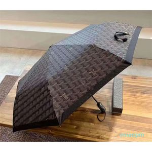 Accessoires sac pièces parapluie parasol trois fois automatique vinyle Protection solaire Protection UV pliant cadeau A3
