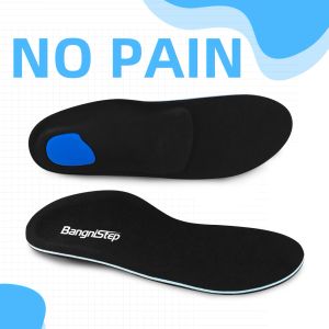Accesorios Bangni Isolas ortopédicas Arco Soporte Aliviar el dolor del talón Insertos de pie plano Fascitis plantar almohadillas ortopédicas para hombres Mujeres