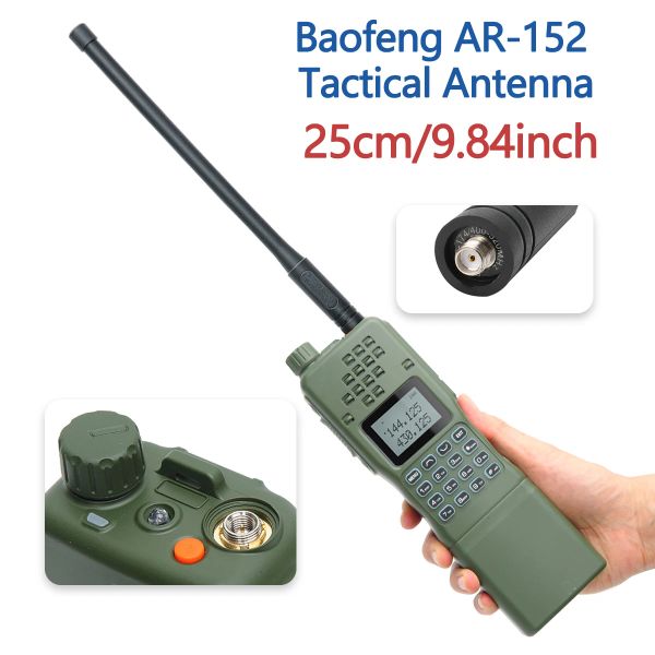 Accessoires Baofeng An / PRC 152 Style VHF / UHF Two Way Tactical Radio avec une connexion PTT U94 dédiée peut s'adapter à n'importe quel casque tactique