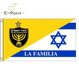 Accessoires Beitar Jerusalem FC La Familia Flag 60x90cm (2x3ft) 90x150cm (3x5 ft) Decoratie Banner voor thuis en tuin