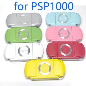 Accessoires de meilleure qualité Couverture de coque de logement complet pour Sony PSP1000 PSP 1000 Boîte de vis de set de bouton Set Butter Console