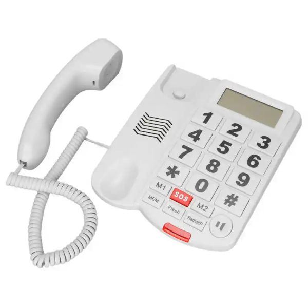 Accessoires Big Toutontelefone Home Fandline Appeler téléphonique ID Appel téléphonique CALLE Numéro de numéro de numéro pour le bureau à domicile Téléfono
