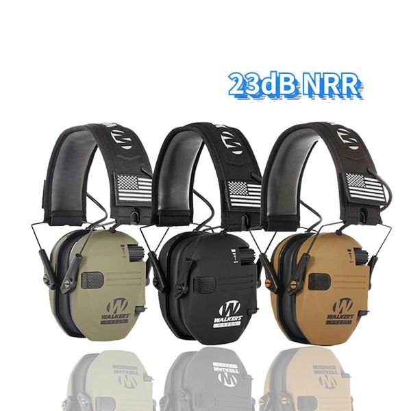 Accessoires Grande Promotion Nrr23db Slim Muff électronique Mouffage électronique Chauffure Tactical Hunting Audition Protective Headset