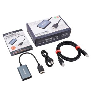 Accessoires Bitfunx PS2 Convertisseur HDMI pour Sony PS2 PlayStation 2, y compris RVB / commutateur de composant Connexion Console PS2 480i 480p 576i