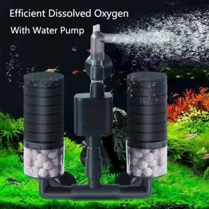 Accessoires filtre d'aquarium noir avec pompe pour réservoir de poissons pompe à air écumeur filtre éponge biochimique filtres biologiques d'aquarium Filtro Aquario
