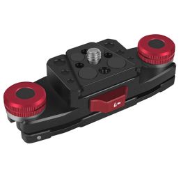 Accessoires Zwarte camera taille riemclip Quick Release Plaat Mount Antishake Fast Switch Tool voor SLR Gimbal schouderband statief klem