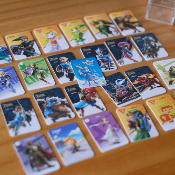 Accessoires Bluekaka 25pcs / Set Zelda Card Tag Tag Cartes de jeu pour Amiibo Nintendo Switch / Switch Lite / Switch Oled / Switch Game Accessoires
