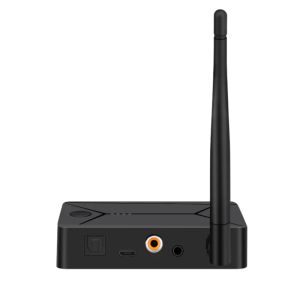 Accessoires Bluetooth 5.0 Wireless Audio Bluetooth Transmetteur Adaptateur sans fil 3,5 mm Entrée de fibre optique coaxiale pour le casque d'écoute TV PC