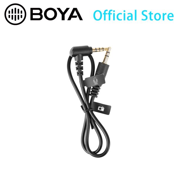 Accessoires Câble de caméra BOYA pour microphone à canon BYMM1 + pour appareil photo reflex numérique caméscope enregistreur audio avec prise de surveillance audio