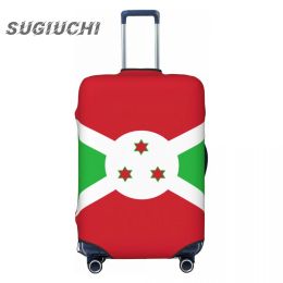 Accessoires Burundi Country Flag Luggage Cover Suitcase Travel Accessoires ACCESSOIRES DE COUVERTURE ÉLASTIQUE ÉLASTIQU