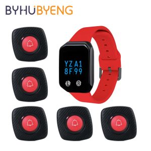 Accessoires Byhubyeng Call sans fil de fil de montres et boutons imperméables.