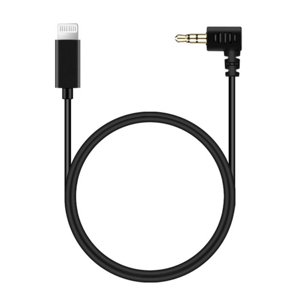 Accesorios C/L35 Cable de adaptador de micrófono de 3.5 mm para iOS iPhone Android Tipo C Cable de grabación Cable Audio Rode Go Micrófono Accesorios
