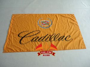 Accessoires drapeau de voiture de club de course Cadillac, baner Cadillac en polyester 90*150CM